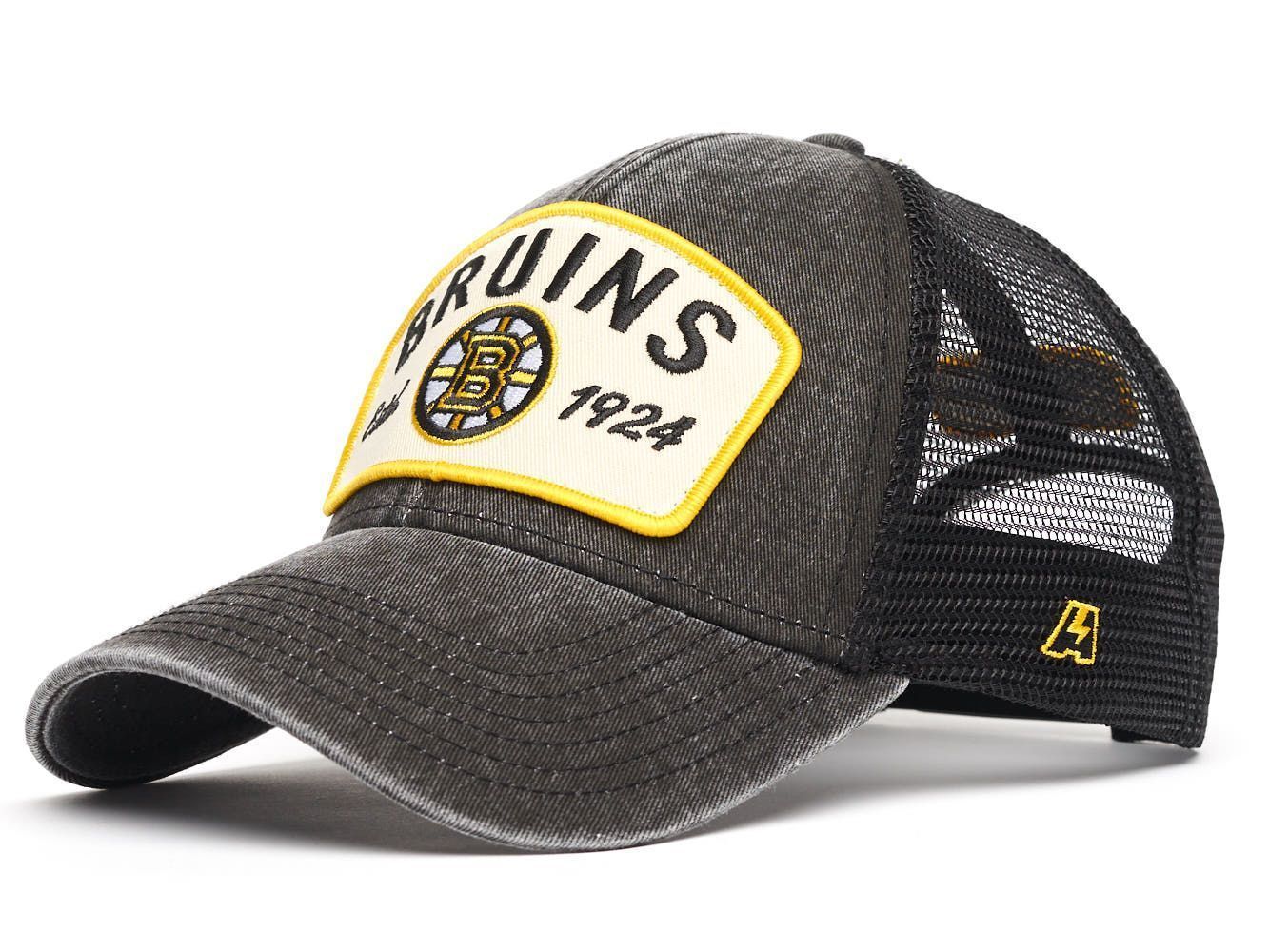 Бейсболка NHL Boston Bruins 31112 летняя винтажная