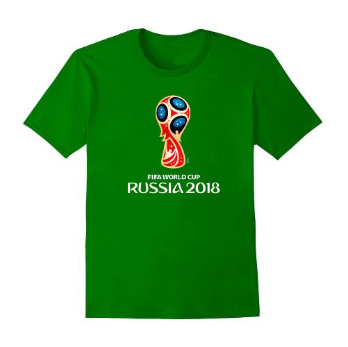 FIFA-Футболка односторонняя подростковая "Эмблема", цв.зеленый