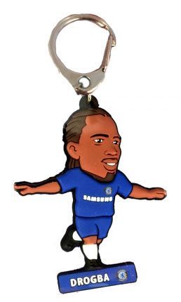 Брелок Chelsea F.C. PVC Keyring Drogba