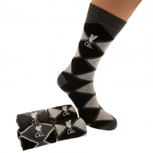 Набор носков Ливерпуль 4pk Fashion Socks Mens