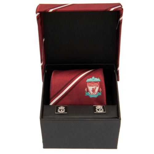 Галстук и запонки Ливерпуль Tie & Cufflink Set