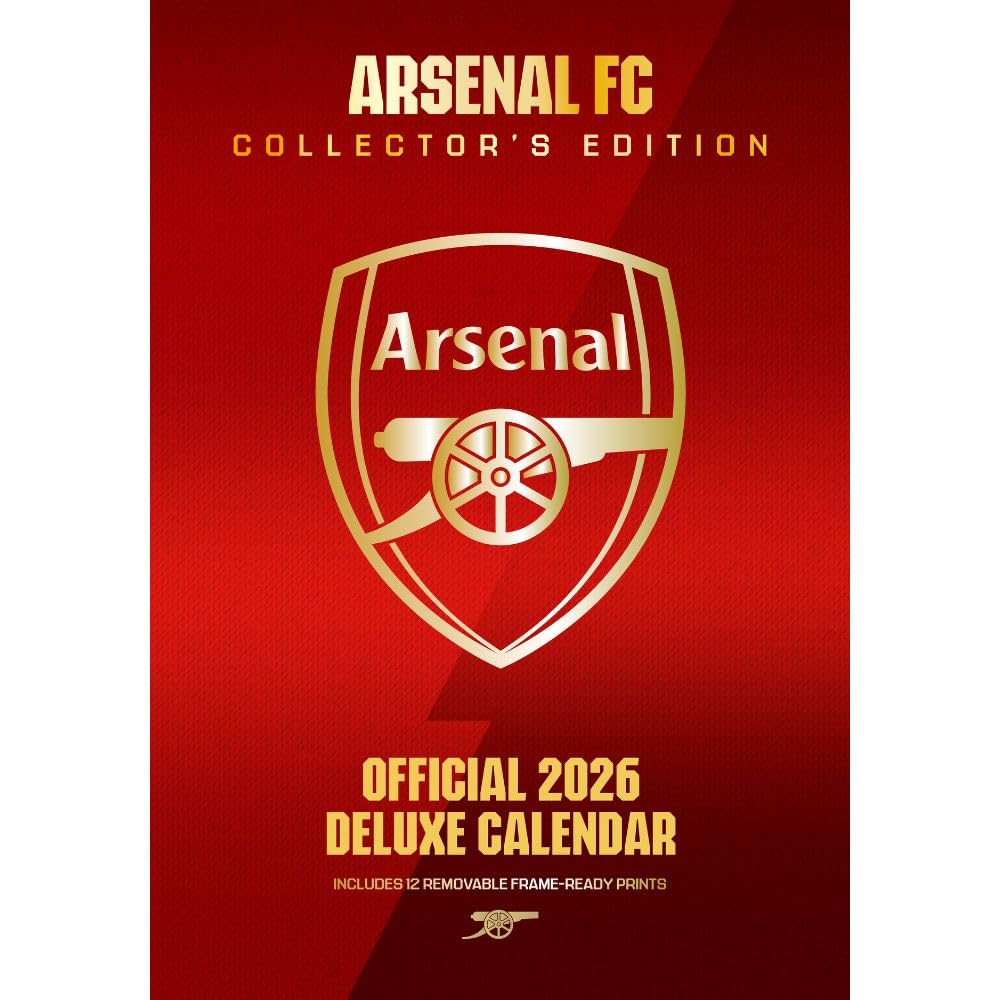 Календарь Арсенал Deluxe Calendar 2026