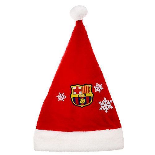 Новогодняя шапка Барселона Santa Claus Hat