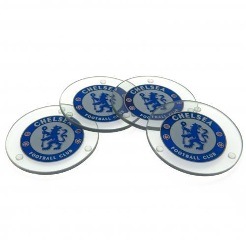 Подставки стеклянные Челси Glass Coasters